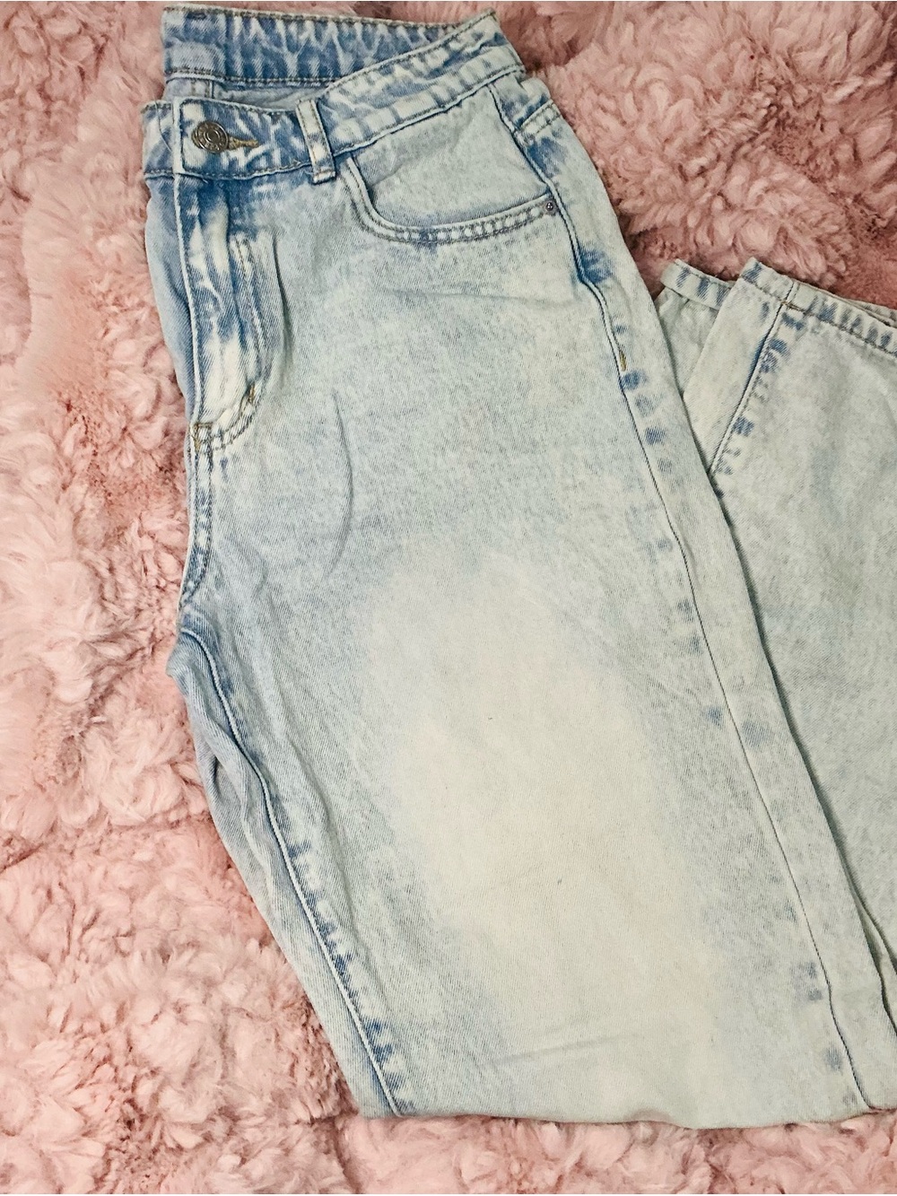 & Other Stories Light Blue High-Rise Jeans